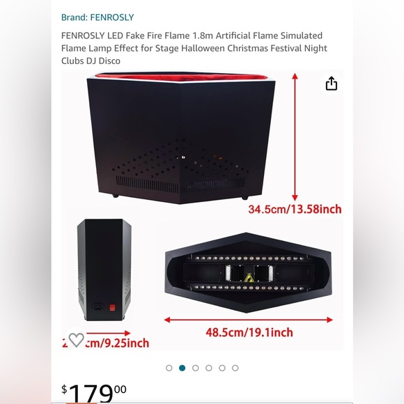 Fake fire flame maker 🔥 - Picture 4 of 7